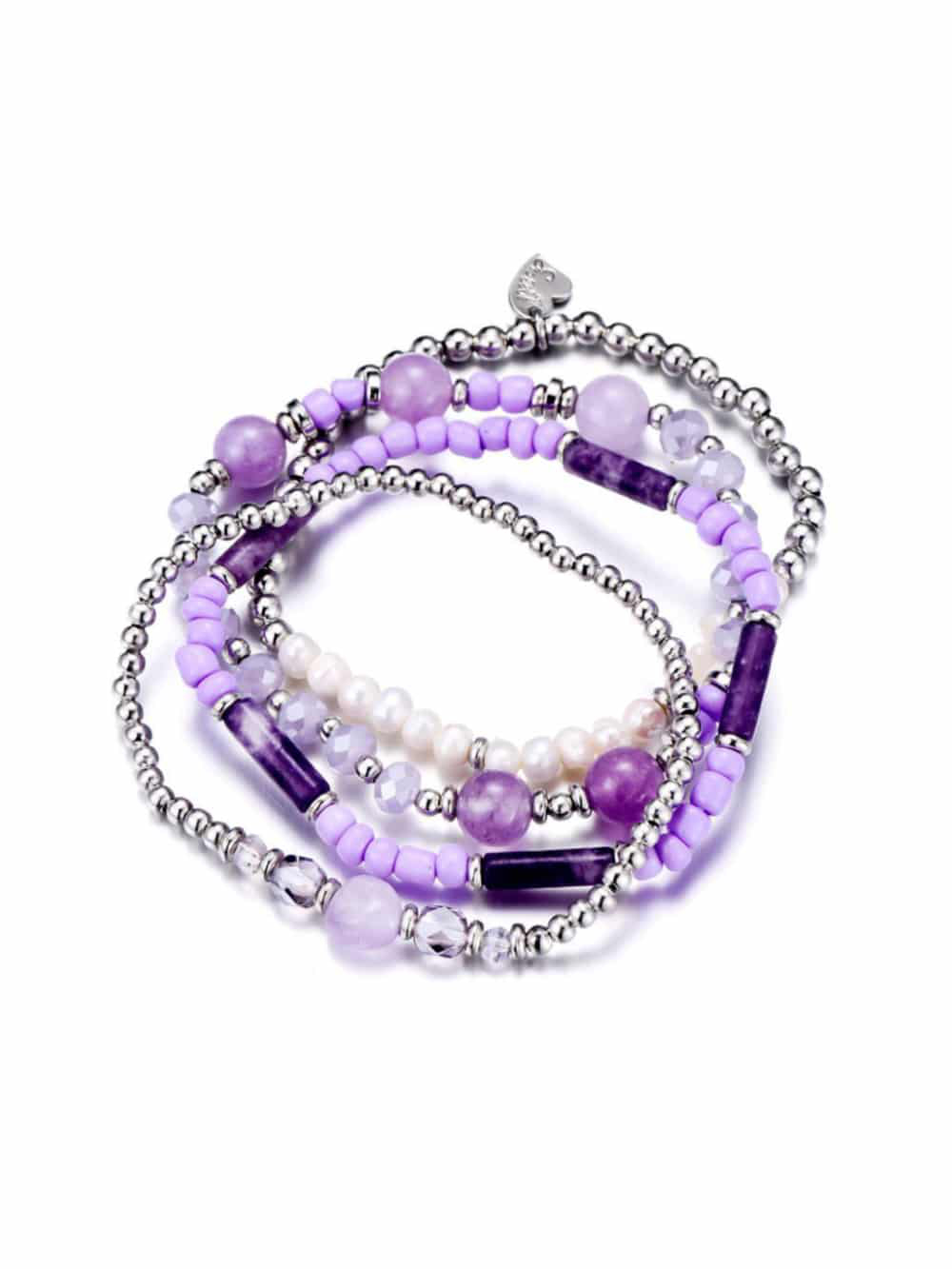 Armband Violet Pearl